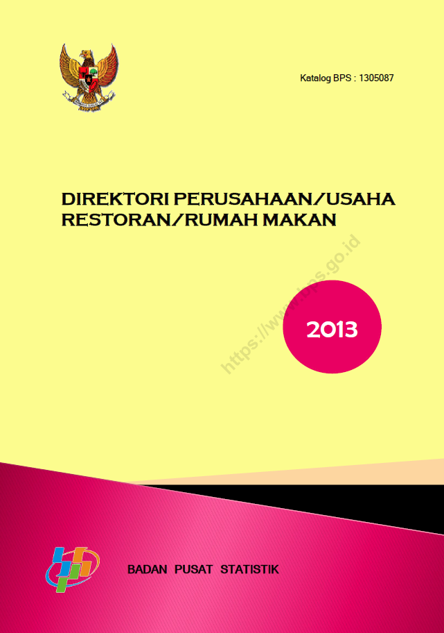 Direktori Perusahaan/Usaha Restoran/Rumah Makan 2013